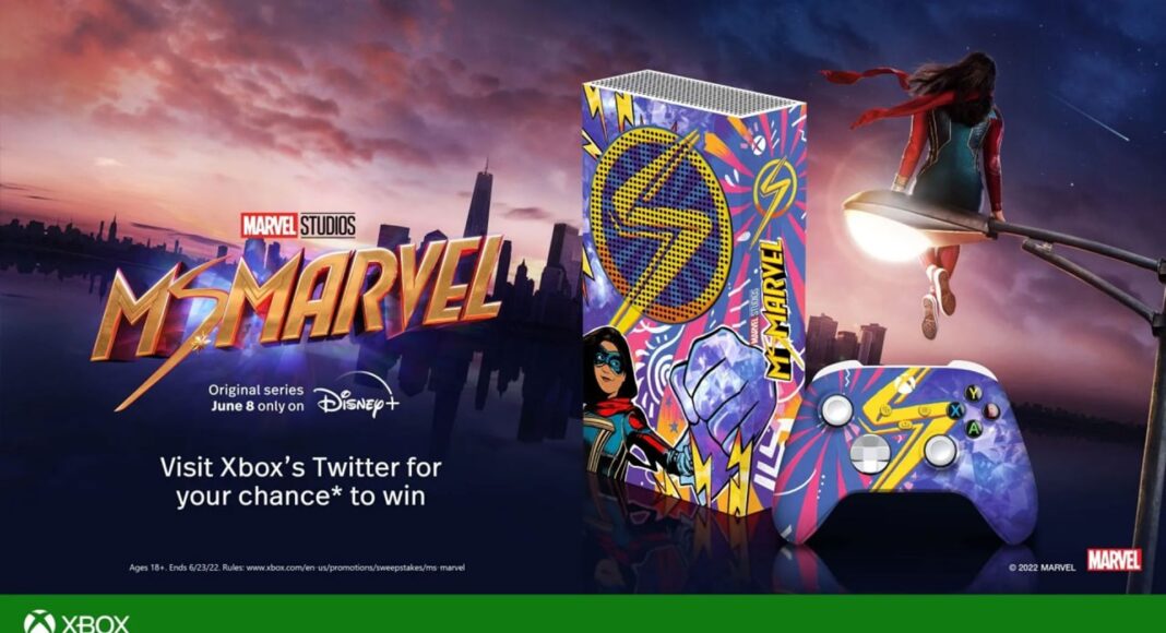 Xbox regala una consola Series S personalizada de Ms. Marvel, GamersRD