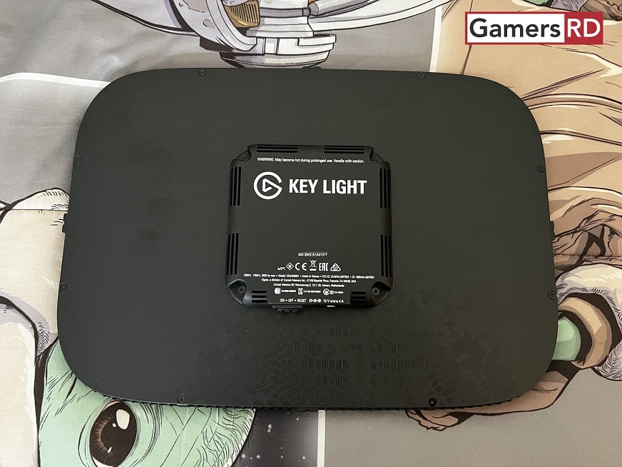Elgato Key Light Review, atras GamersRD