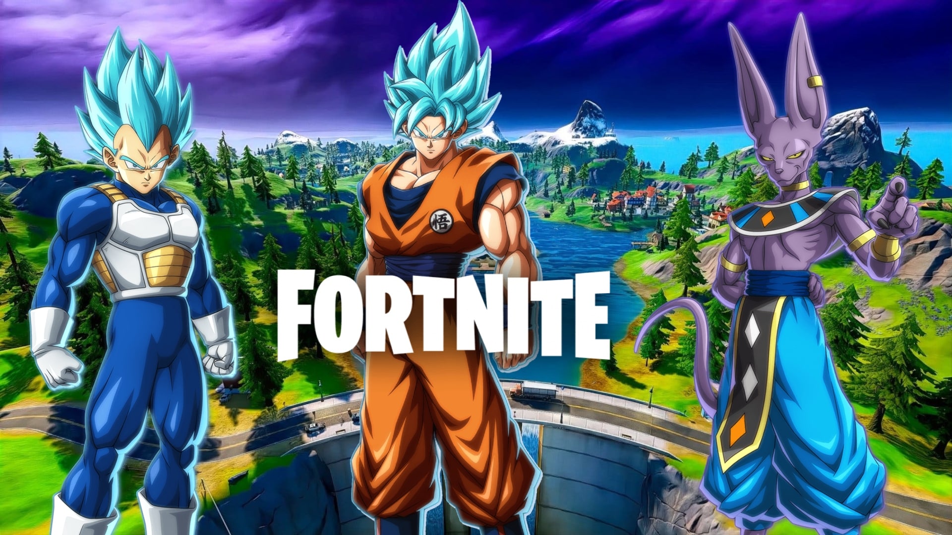 Fortnite-crossover-Goku-Vegeta-Bills-GamersRD