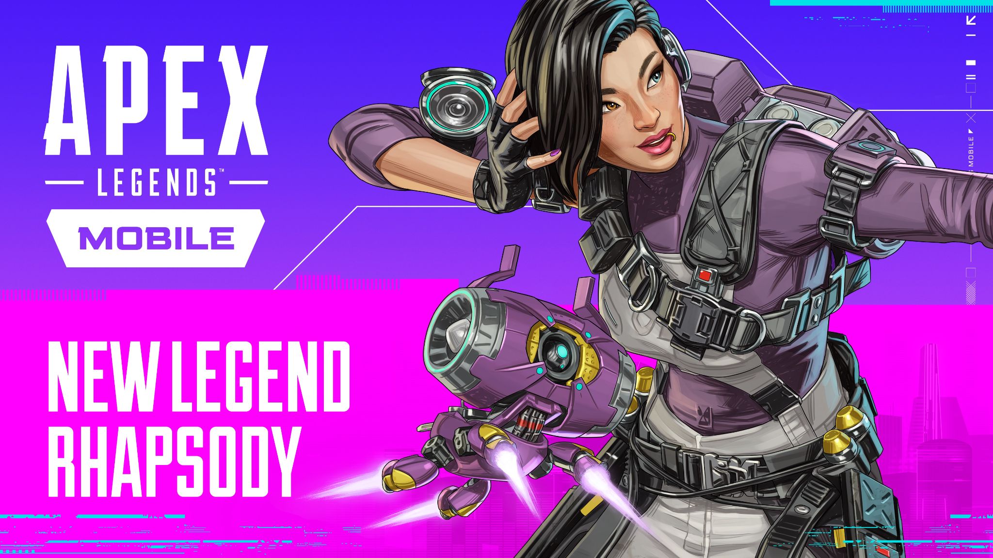Rhapsody es la nueva leyenda de Apex Legends Mobile , GamersRD