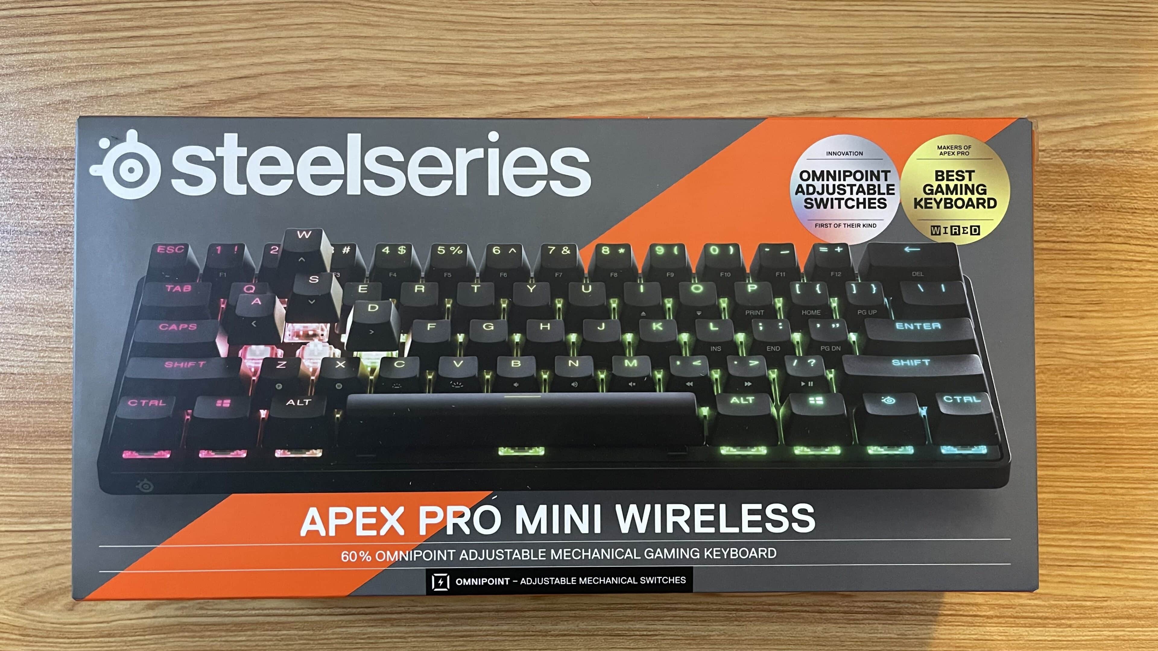 SteelSeries Apex Pro Mini Wireless Mechanical Keyboard Review GamersRD4