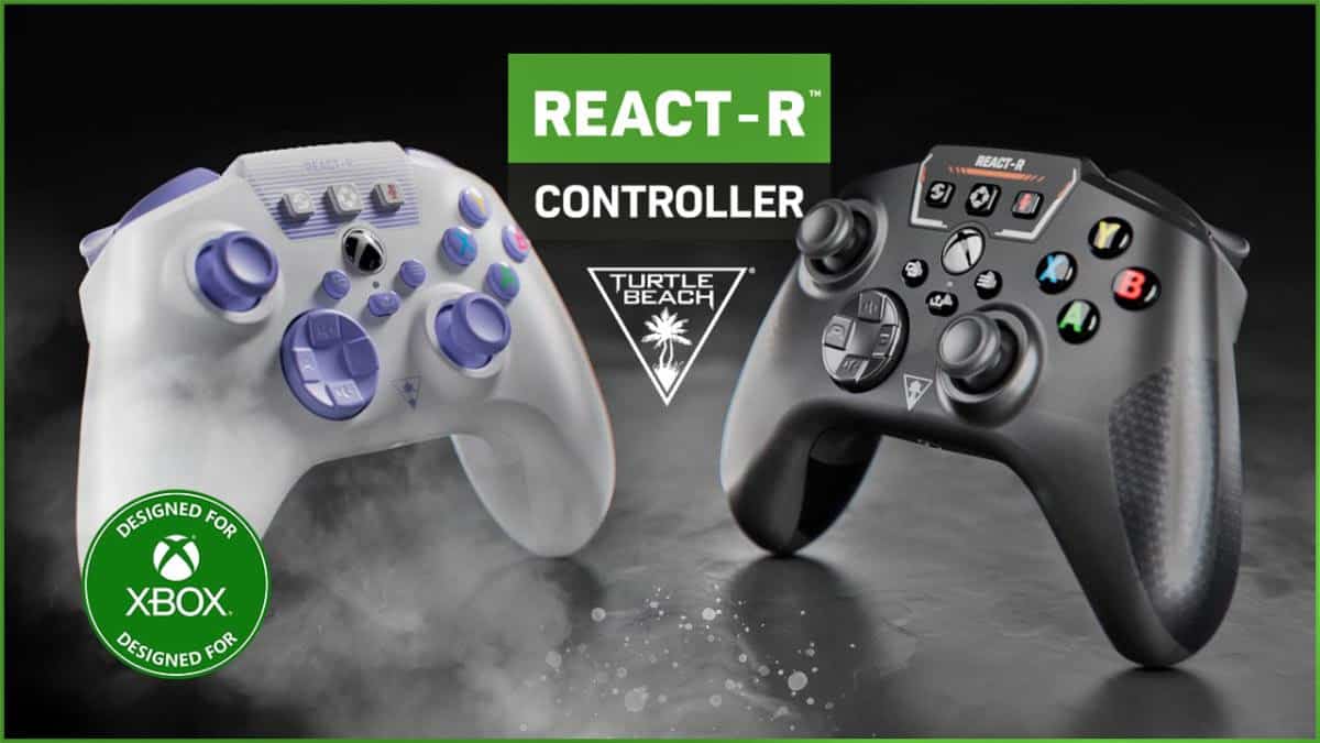 Turtle Beach presenta el nuevo control REACT-R diseñado exclusivamente para Xbox , GamersRD