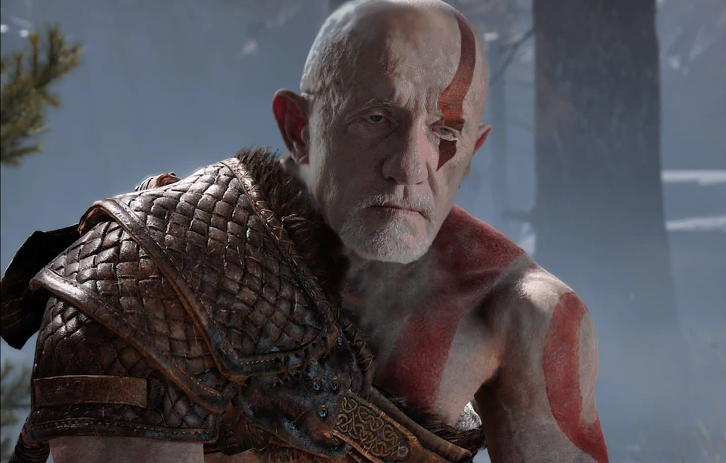 PlayStation convierte a Mike de Better Call Saul y Breaking Bad en Kratos en un meme