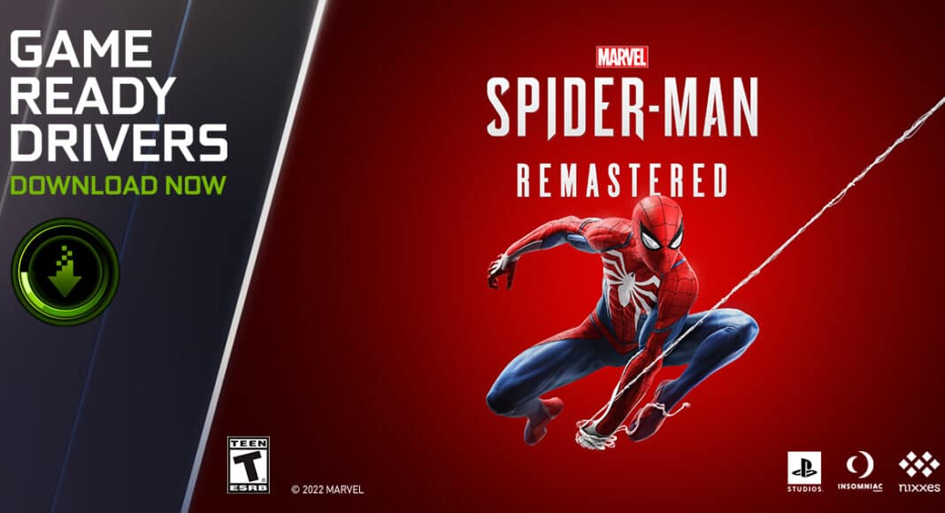 GeForce Game Ready para Marvel's Spider-Man Remastered, GamersRD
