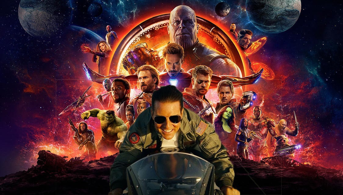 Top Gun Maverick ya supera a Avengers Infinity War en taquilla