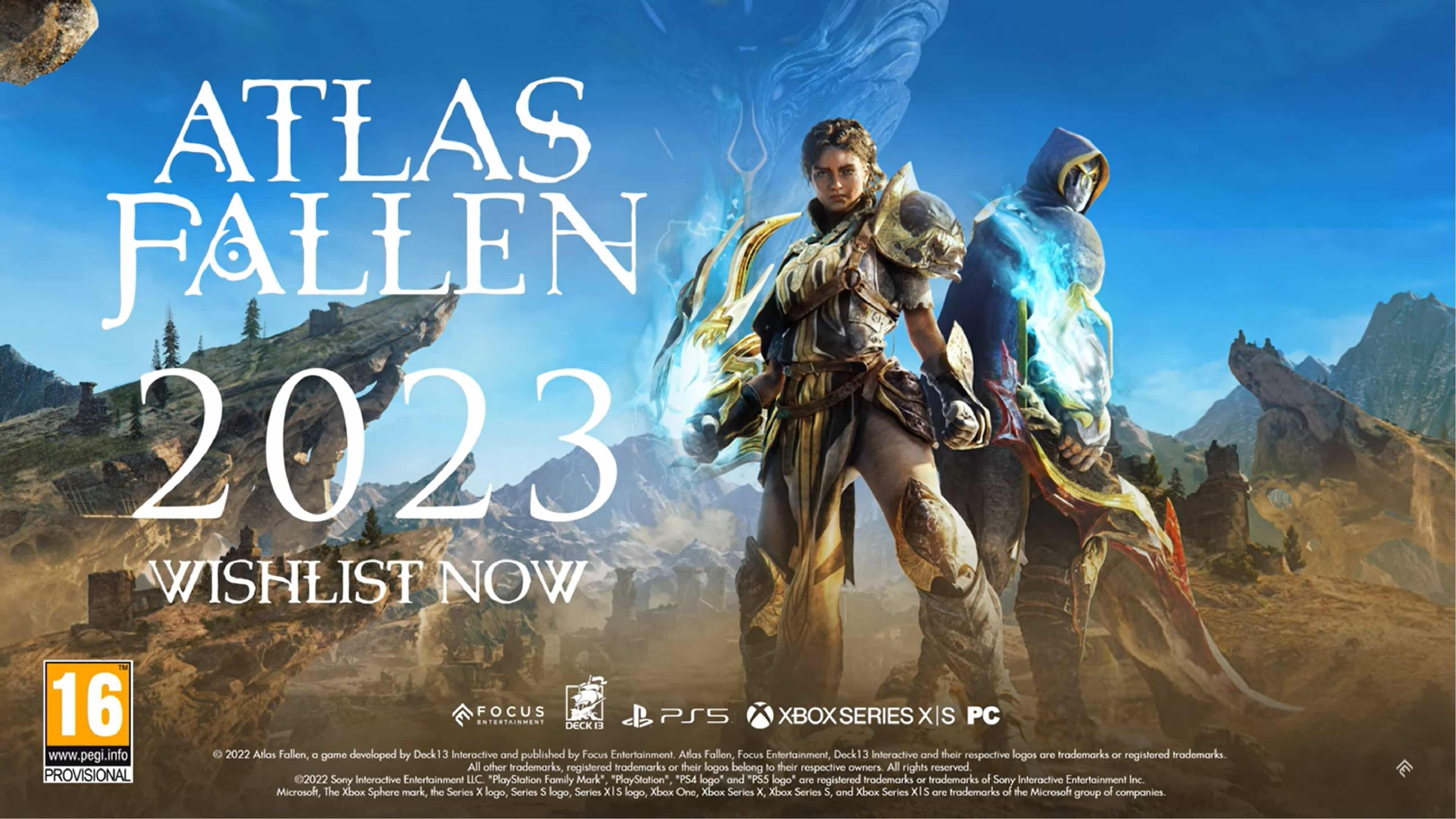 Atlas Fallen es el nuevo juego de Deck13 que se lanzará en 2023 para Xbox Series X/S, PS5, y PC