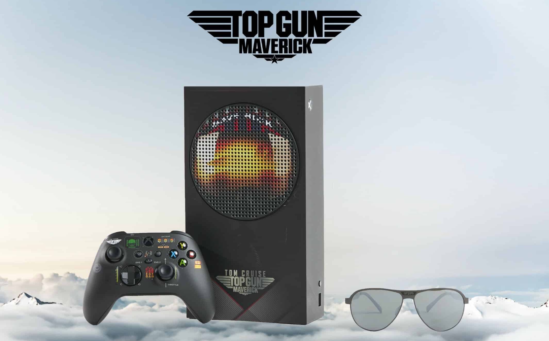 Xbox Series S con temática de Top Gun Maverick, GamersRD
