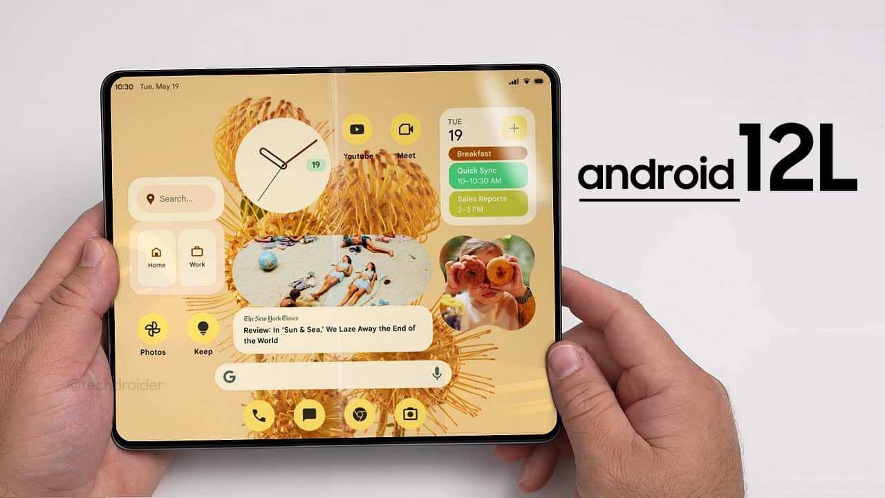 Android 12L, Samsung, GamersRD