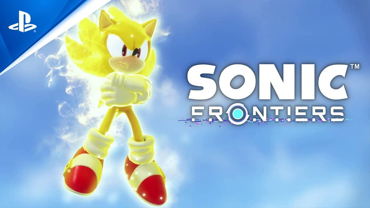 Asi se ve Super Sonic en Sonic Frontiers