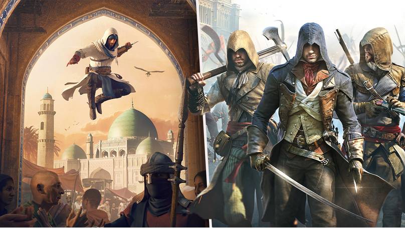 Assassin's Creed Mirage, Assassin's Creed Unity, Ubisoft, GamersRD
