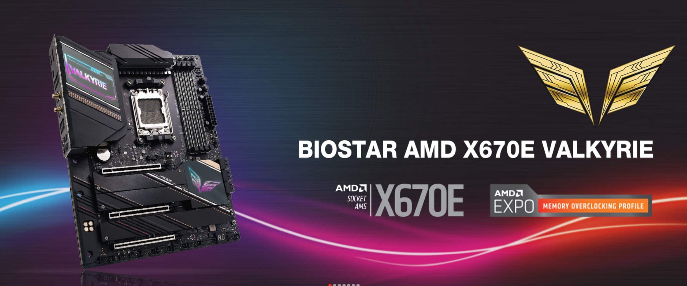 BIOSTAR presenta el nuevo motherboard X670E VALKYRIE ATX diseñado en base al chipset AMD X670, GamersRD