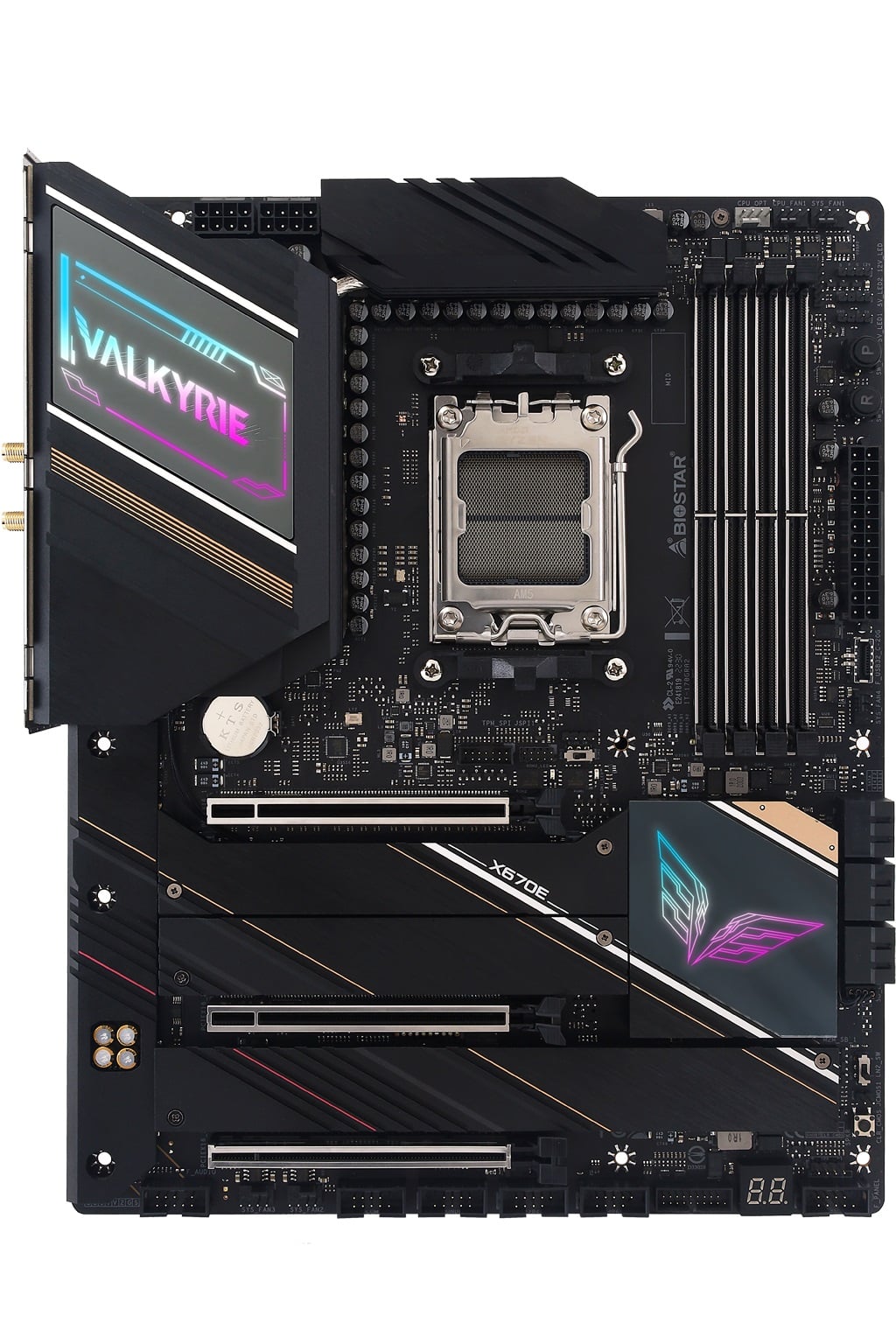 BIOSTAR presenta el nuevo motherboard X670E VALKYRIE ATX , gAMERSrd