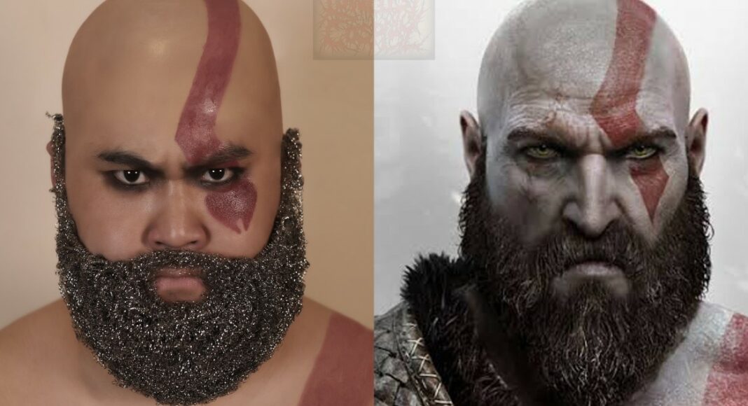Low-Cost Cosplay se transforma en Kratos de una forma muy peculiar , GamersRD
