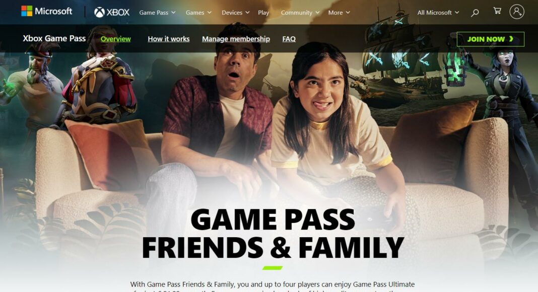 Microsoft confirma el nuevo plan de Xbox Game Pass Friends & Family con precios increíbles, GamersRD