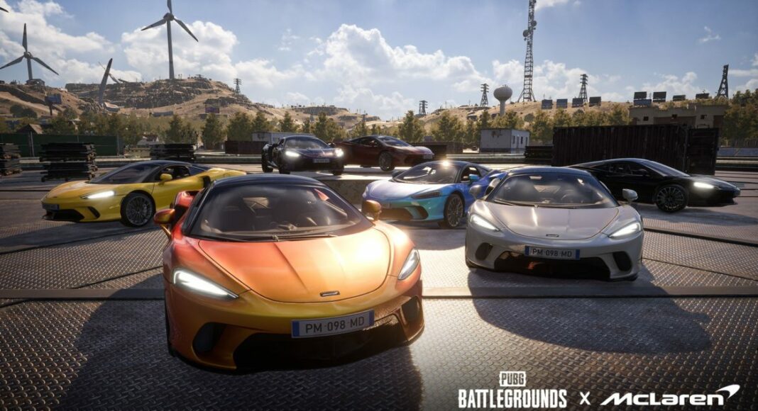 PUBG Battlegrounds anuncia colaboración con McLaren
