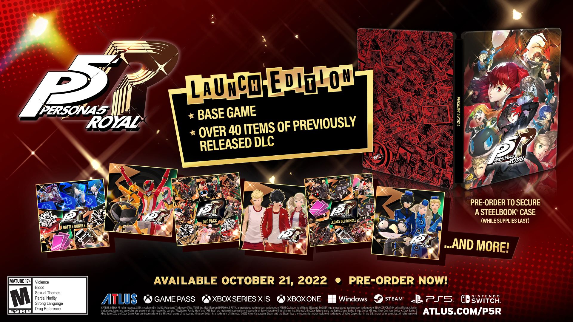 Persona 5 Royal tendrá una Edición de Lanzamiento y One More Edition