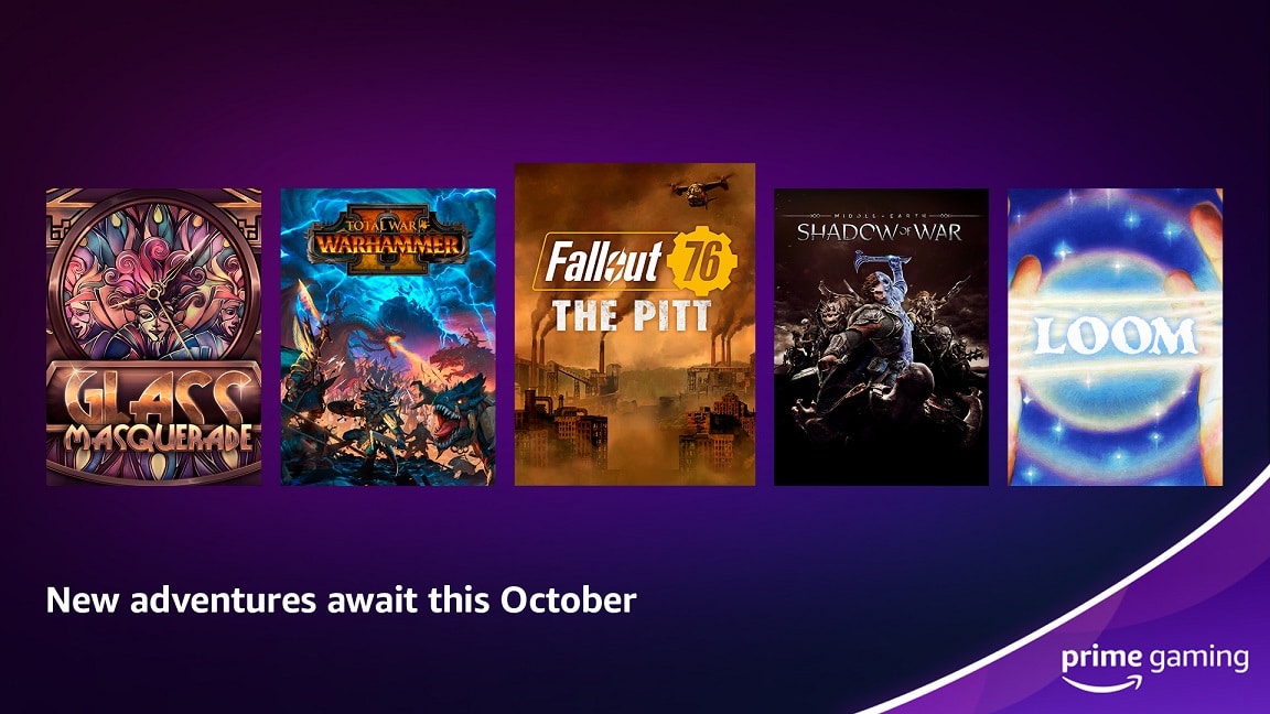 Prime Gaming revela las ofertas y juegos gratuitos de octubre, GamersRD