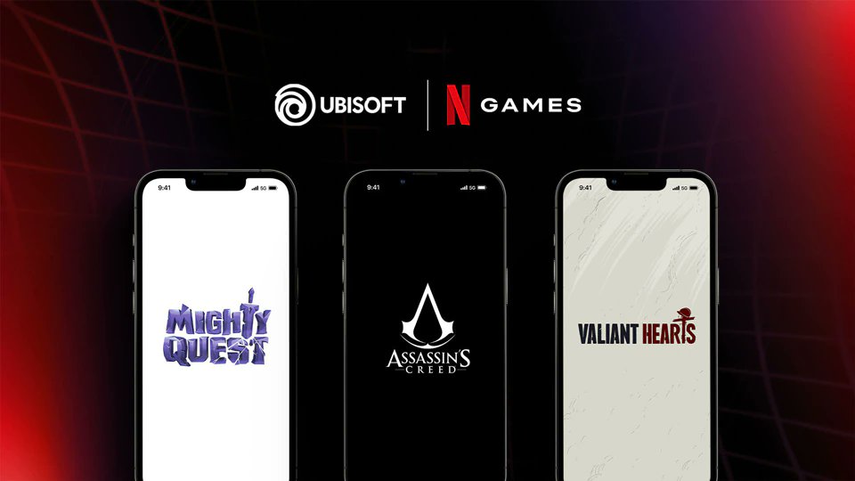 Ubisoft y Netflix lanzarán 3 juegos exclusivos para móviles