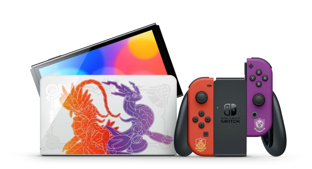 Nintendo anuncia Switch OLED Pokemon Scarlet and Violet Edition