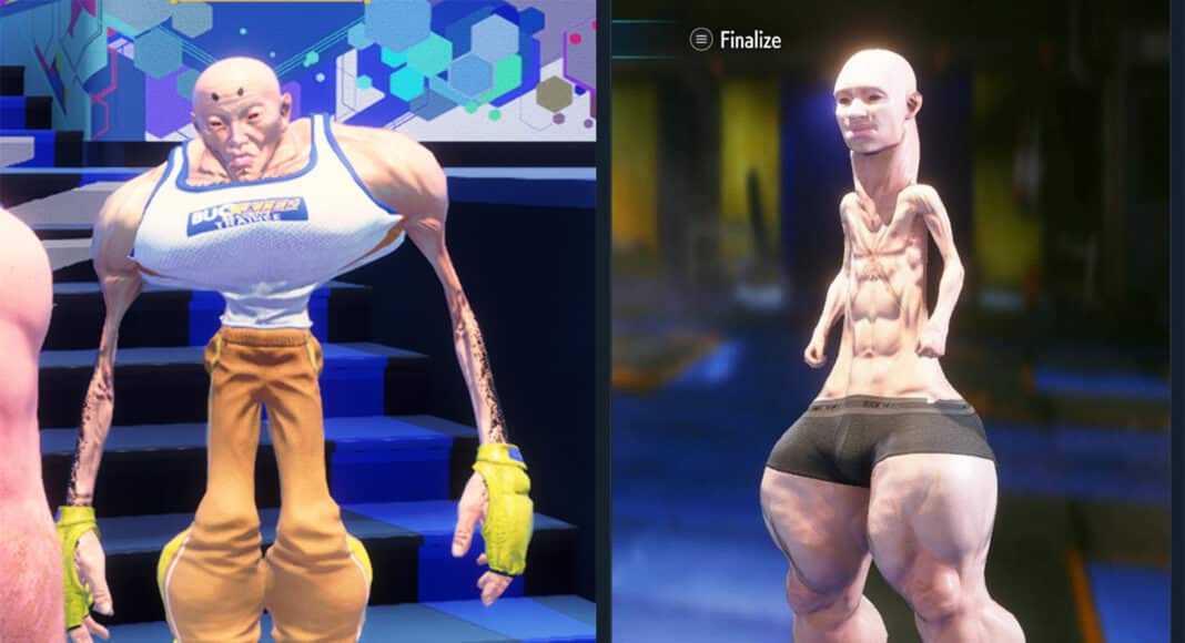 Los jugadores de la beta cerrada de Street Fighter 6 se han salido de control en la creación de personajes , GamersRD