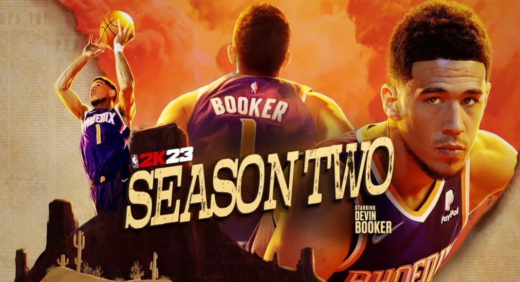 NBA 2K23 Season 2 Devin Booker Key Art, GamersRD