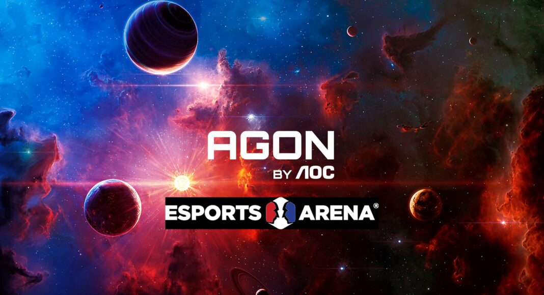 AGON by AOC anuncia nueva asociación con Esports Arena, GamersRD