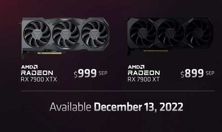 AMD GPU Radeon RX 7900 XTX y Radeon 7900 XT RDNA 3, GamersRD