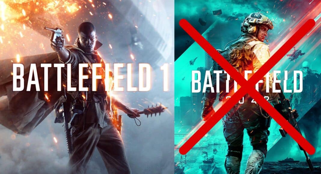 Battlefield 1 registra más jugadores conectados en Steam que Battlefield 2042, GamersRD