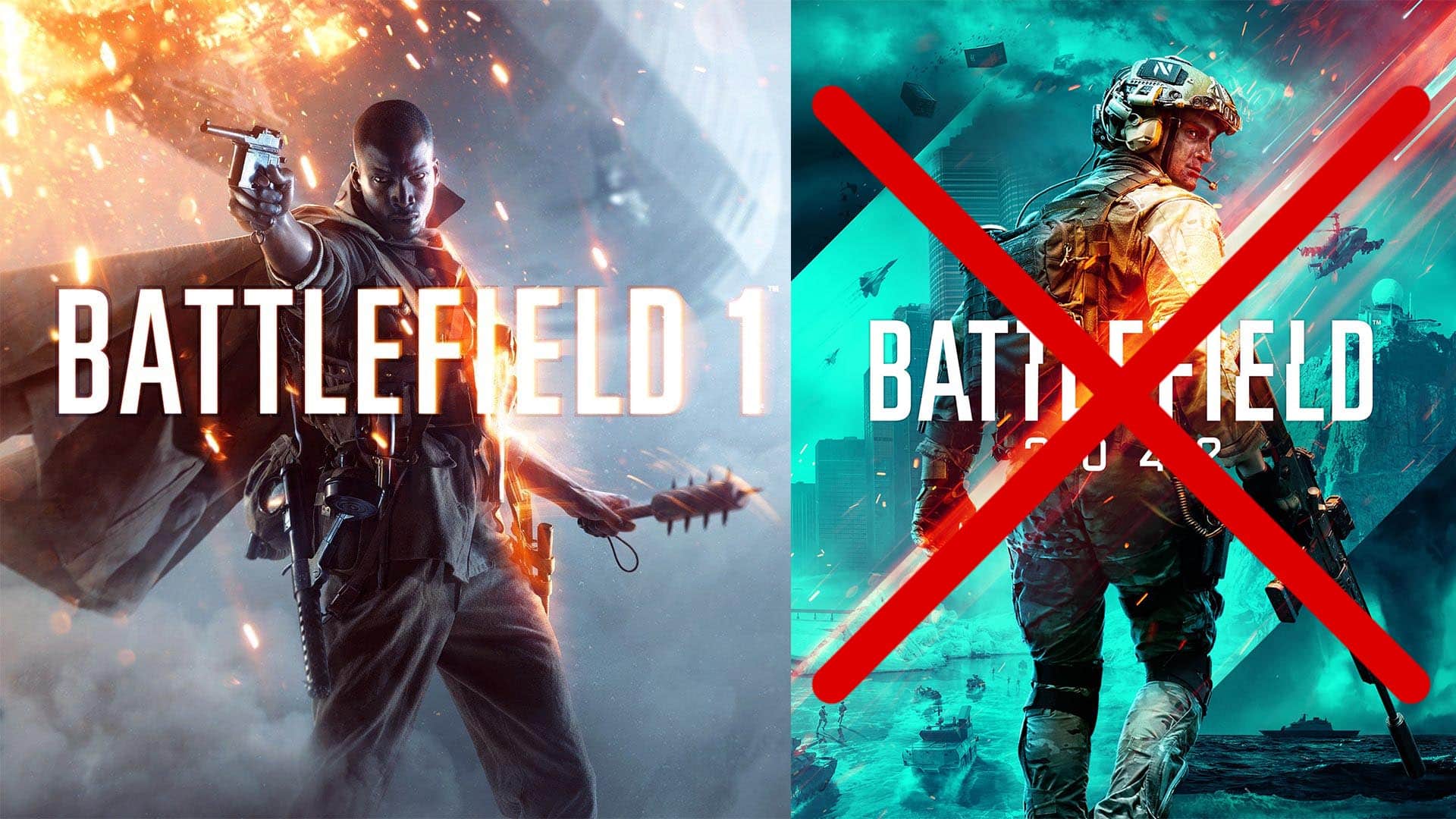 Battlefield 1 registra más jugadores conectados en Steam que Battlefield 2042, GamersRD