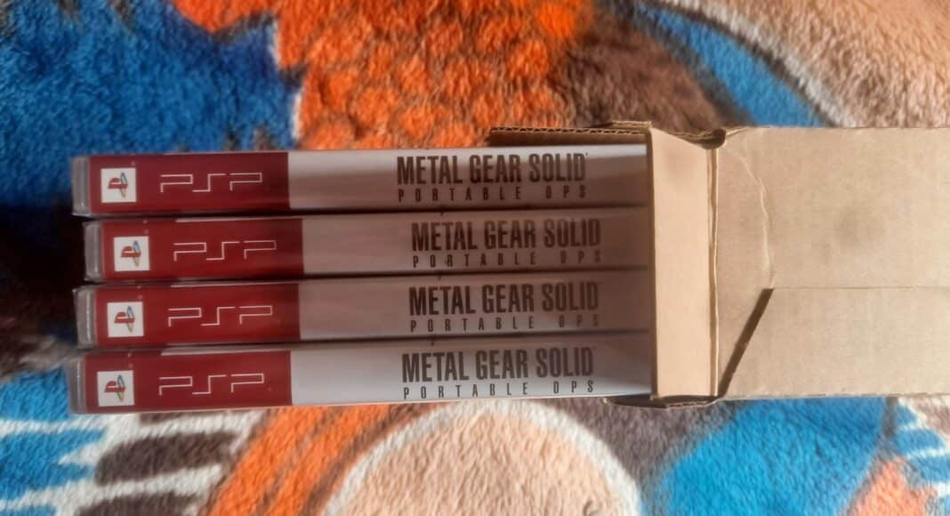 Amazon envía por error a un jugador de PSP cuatro copias de Metal Gear Solid: Portable Ops