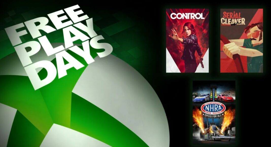Control, Serial Cleaner y NHRA Championship Drag Racing Speed for All gratis en Xbox, GamersRD