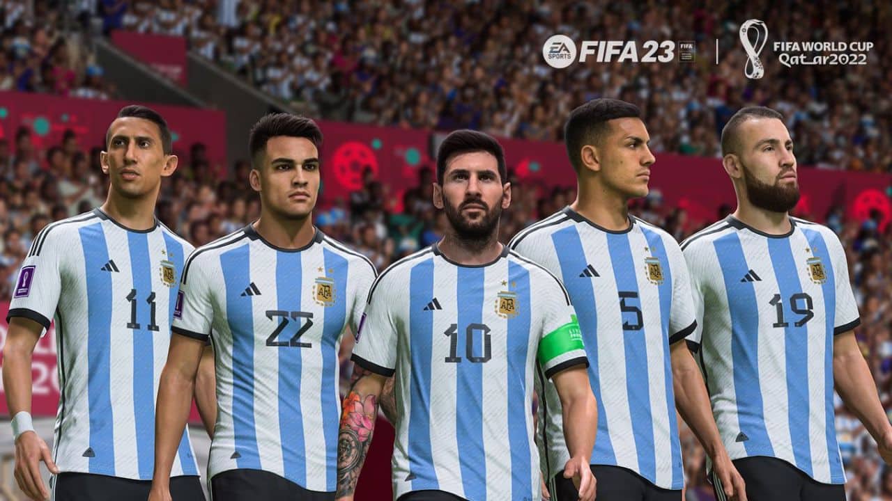 EA Sports FIFA 23 predice que Argentina será el campeon de la copa mundial FIFA 22, GamersRD