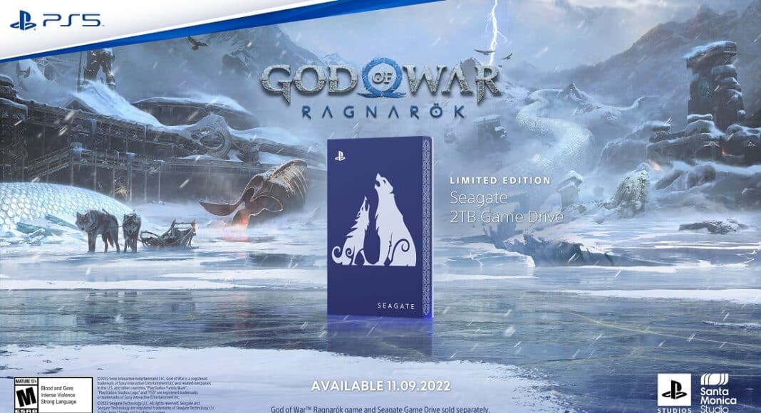 God of War Ragnarök Game Drive para PS5 y PS4, GamersRD