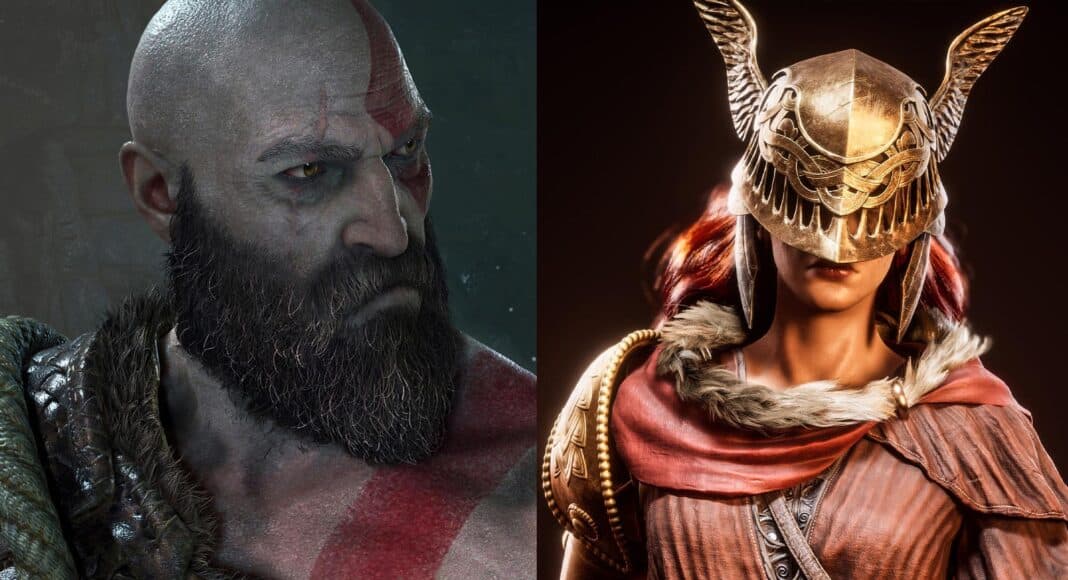 Jugadores debaten quién ganaría un combate entre Malenia de Elden Ring y Kratos de God of War, GamersRD