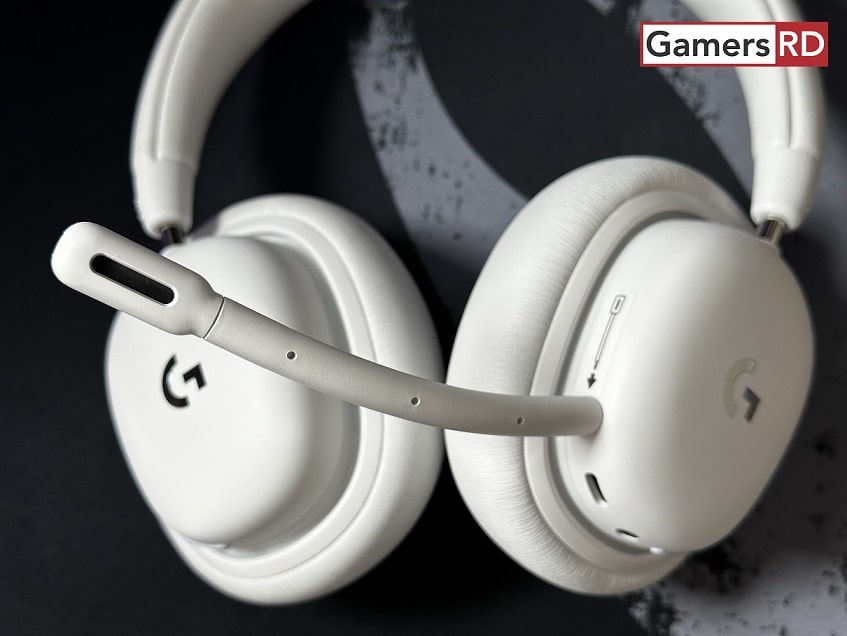 Logitech G735 Headset Wireless Review, microfono GamersRD