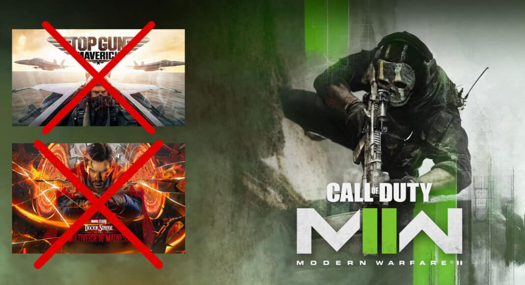 Modern Warfare II supera los 800 millones de dólares superando a Top Gun Maverick y Doctor Strange juntas, GamersRD