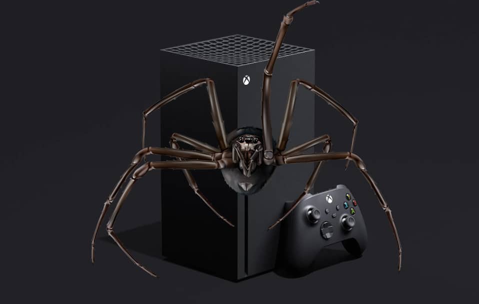 Un jugador encuentra una araña dentro de su Xbox Series X, GamersRD