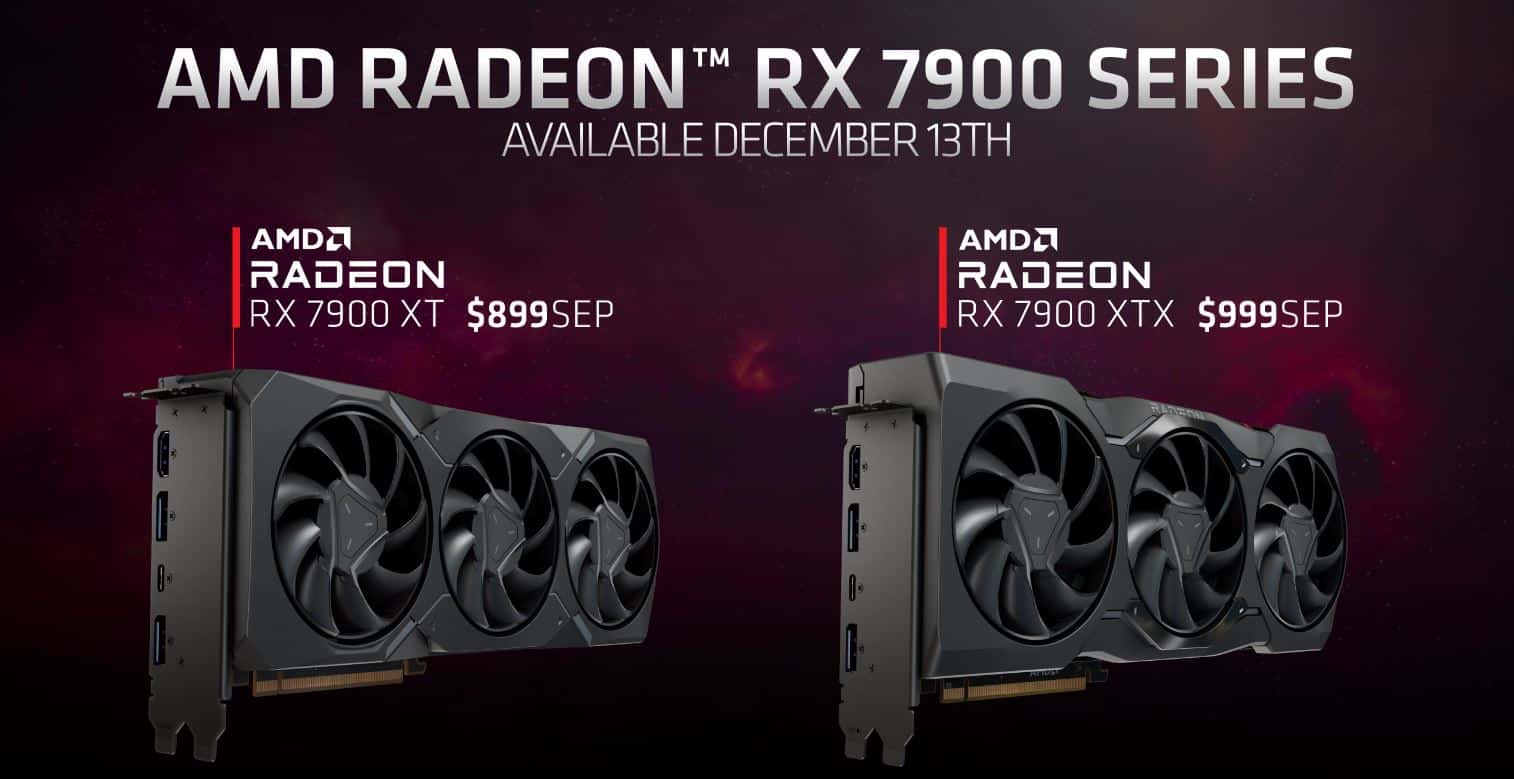 AMD Radeon RX 7900 XTX y 7900 XT disponible GAMERSRD