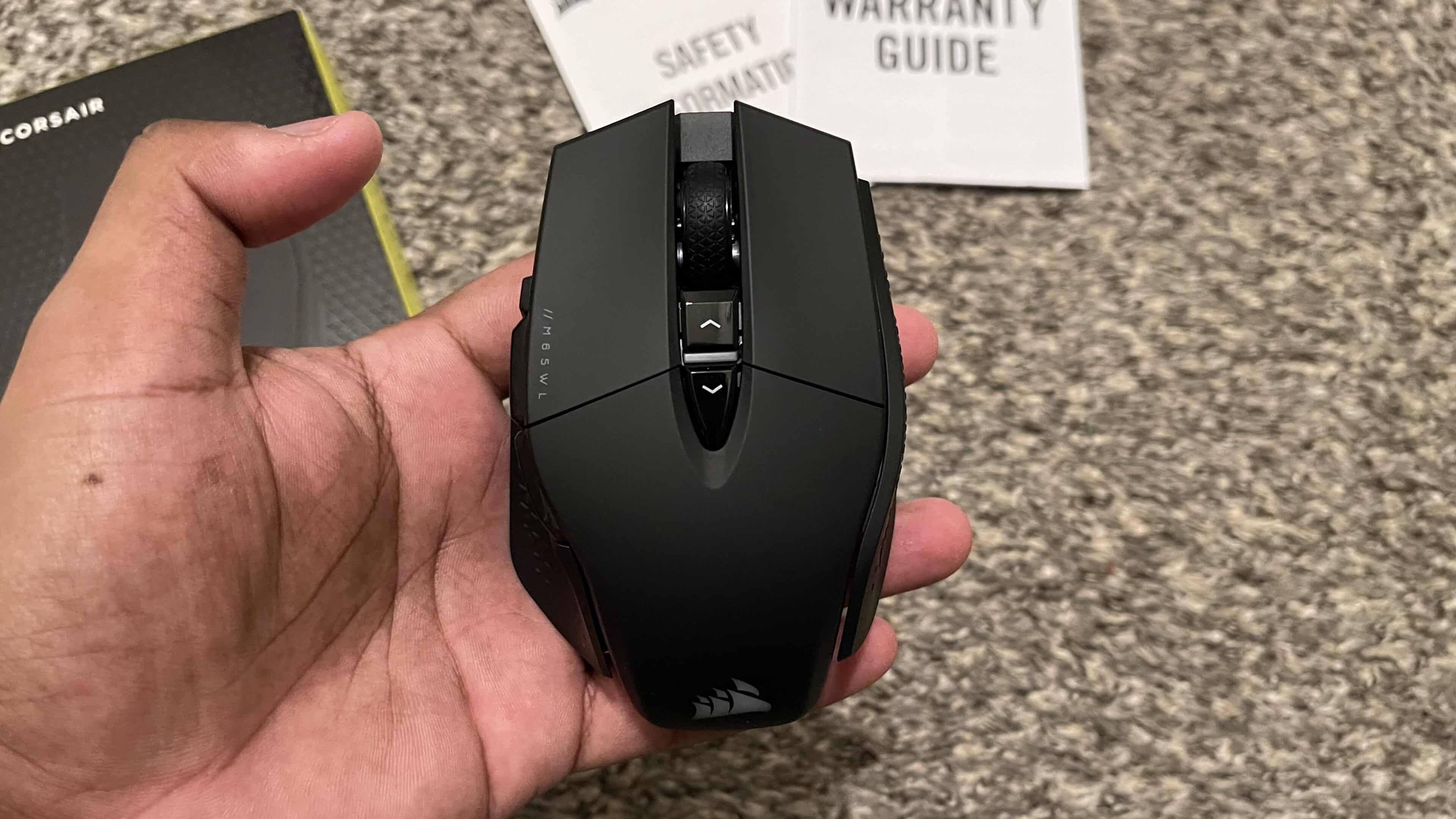 Corsair M65 RGB Ultra Wireless Gaming Mouse Review GamersRD5123