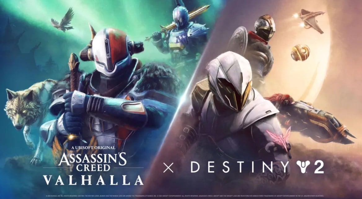 El crossover de Assassin’s Creed Valhalla y Destiny 2 ya está disponible, GamersRD
