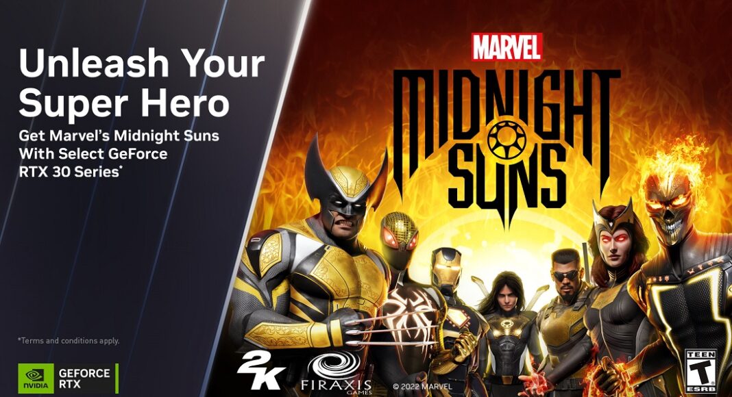 Marvel's Midnight Suns, NVIDIA, Geforce serie 30, GamersRD