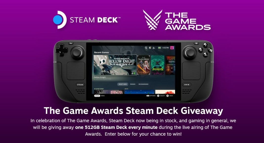 Steam Deck The Game Awards GamersRD