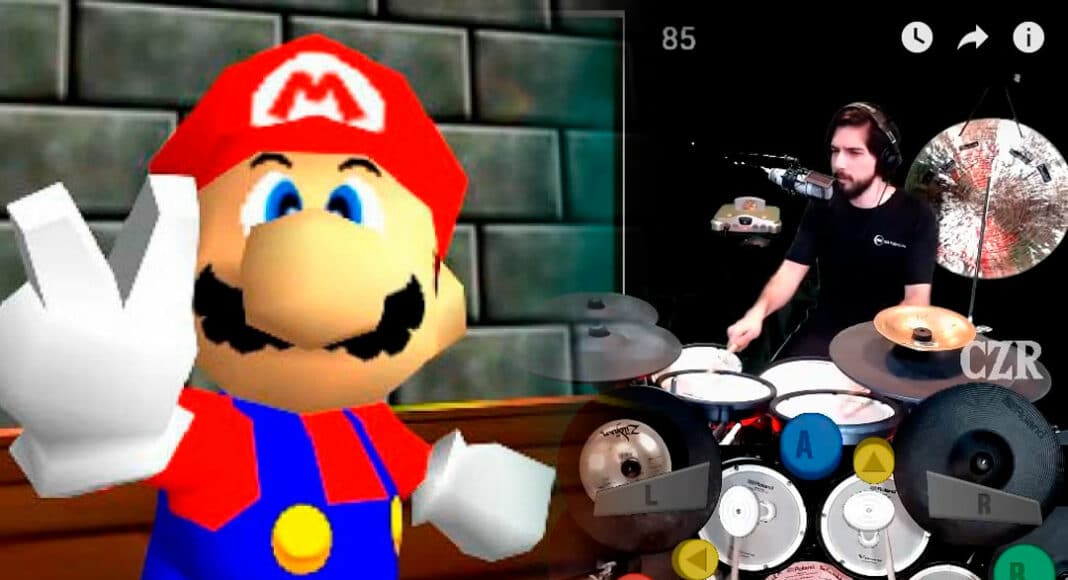 Streamer completa Super Mario 64 con un set de bateriás en 20 min GamersRD