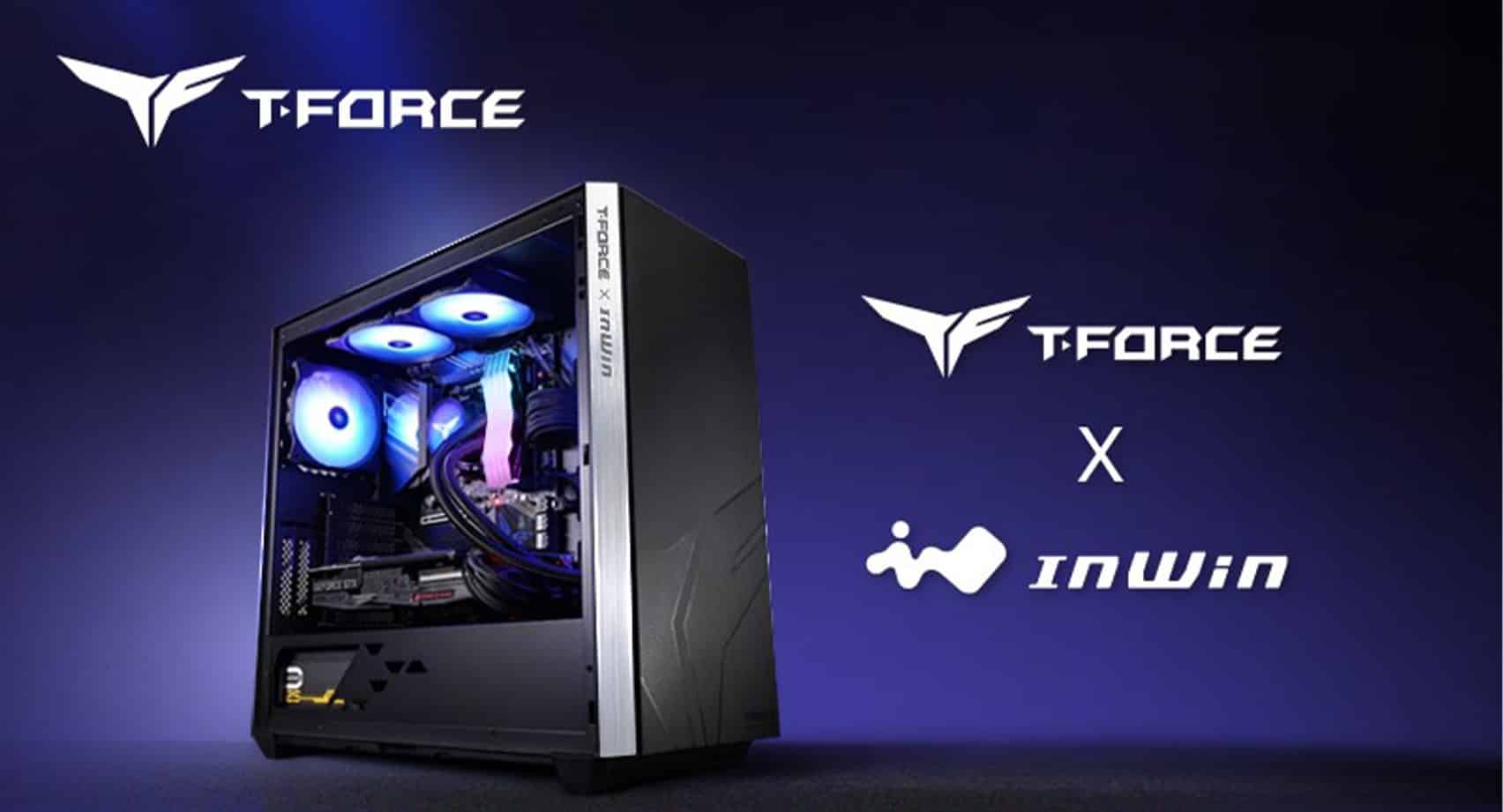 TEAMGROUP anuncia el primer case T-FORCE x InWin 216, GamersRD