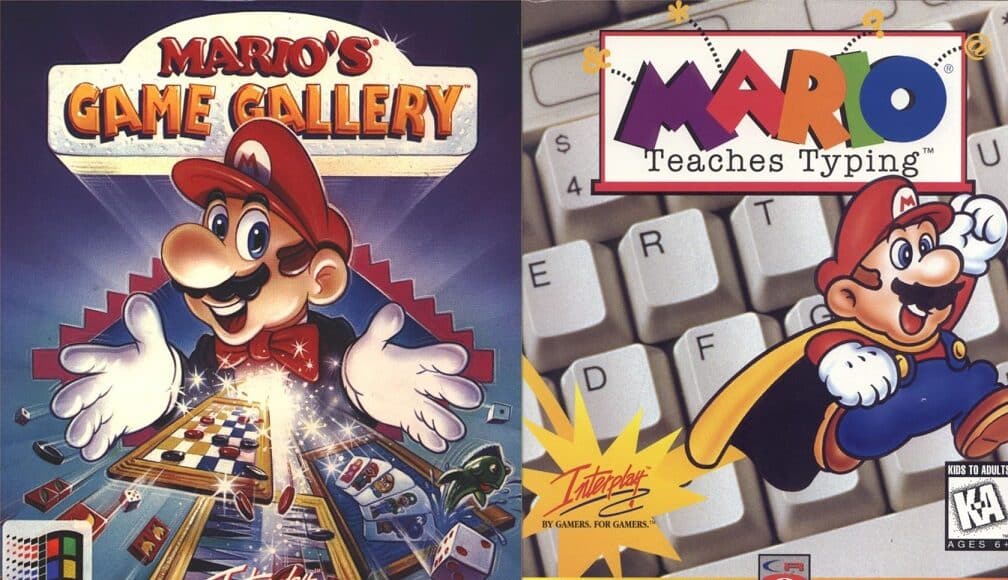 Mario's Game Gallery y Mario Teaches Typing juegos exclusivos de PC desconocidos por muchos jugadores, GamersRD