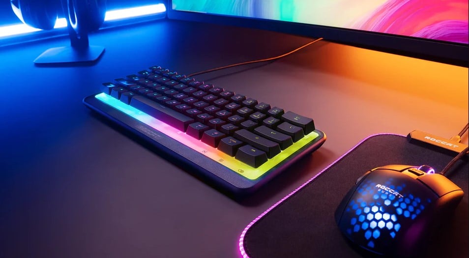 ROCCAT presenta el teclado gaming Magma Mini 60%, GamersRD