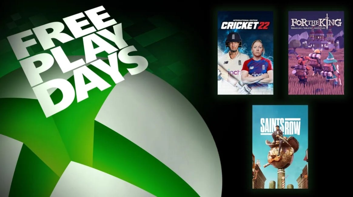 Saints Row, Cricket 22 y For the King gratuitos en Xbox, GamersRD