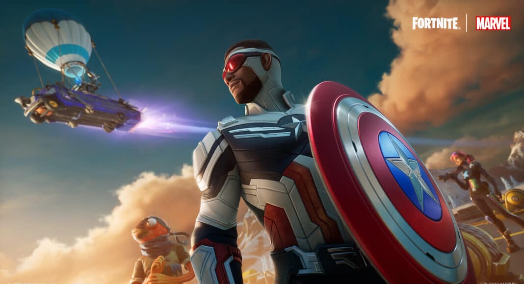 Fortnite agrega al odiado nuevo Captain America