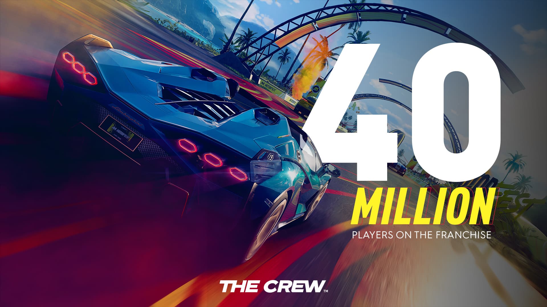 Serie The Crew supera los 40 millones de jugadores