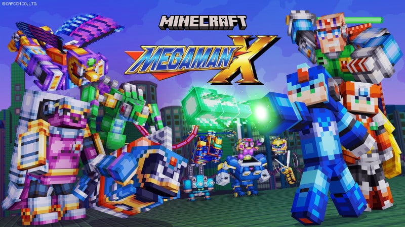 Minecraft tendrá crossover con Mega Man X